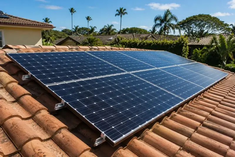 Installation de panneaux solaires à Villemoirieu